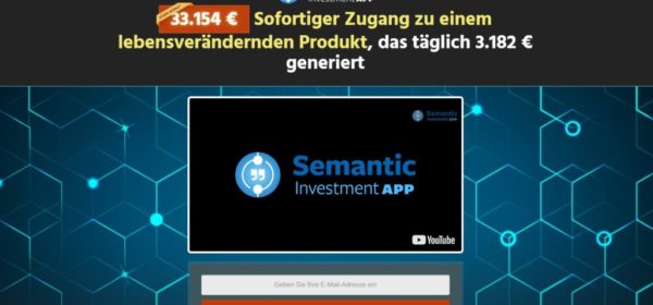 semantic investment app