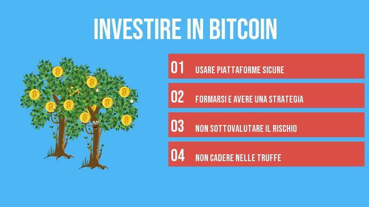 Consigli utili per investire in Bitcoin